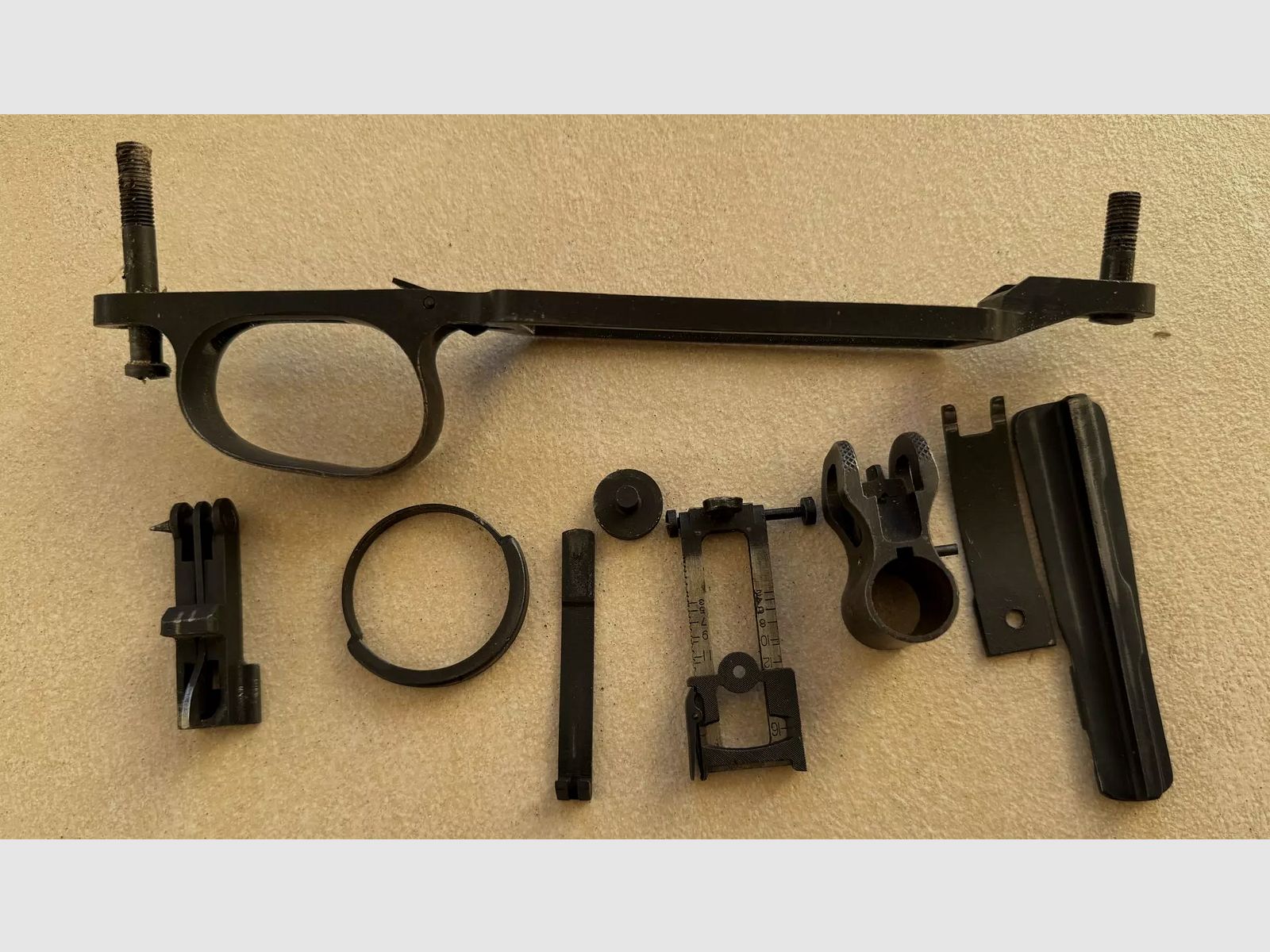 Original US Enfield P17 Schaft mit Zubehör – sehr guter Zustand / selten in dieser Qualität