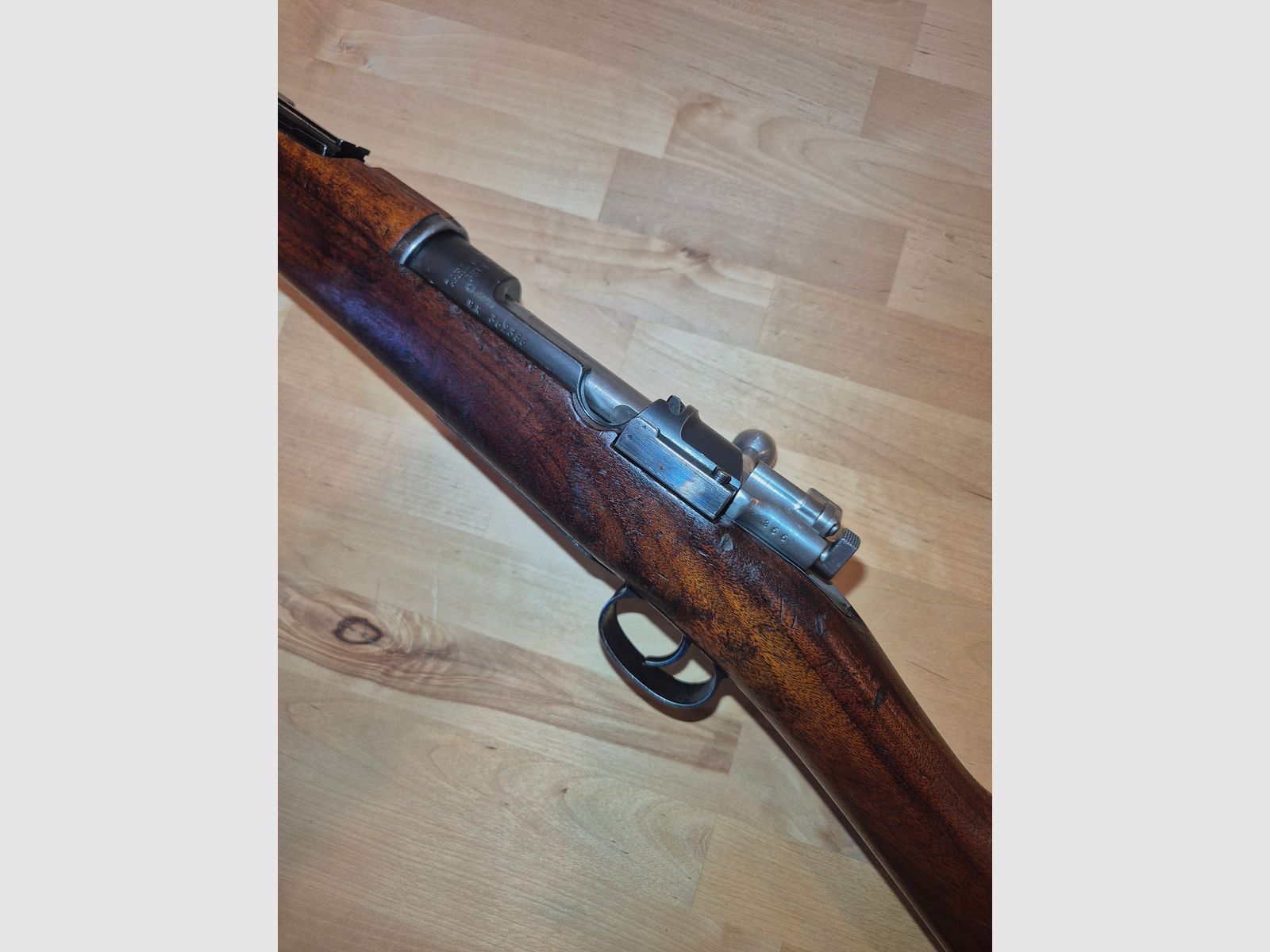 CARL GUSTAFS STADSGEVÄRSFAKTORI Rifle de repetición Schwedenmauser M96 Carl Gustafs 1915, calibre 6,5x55