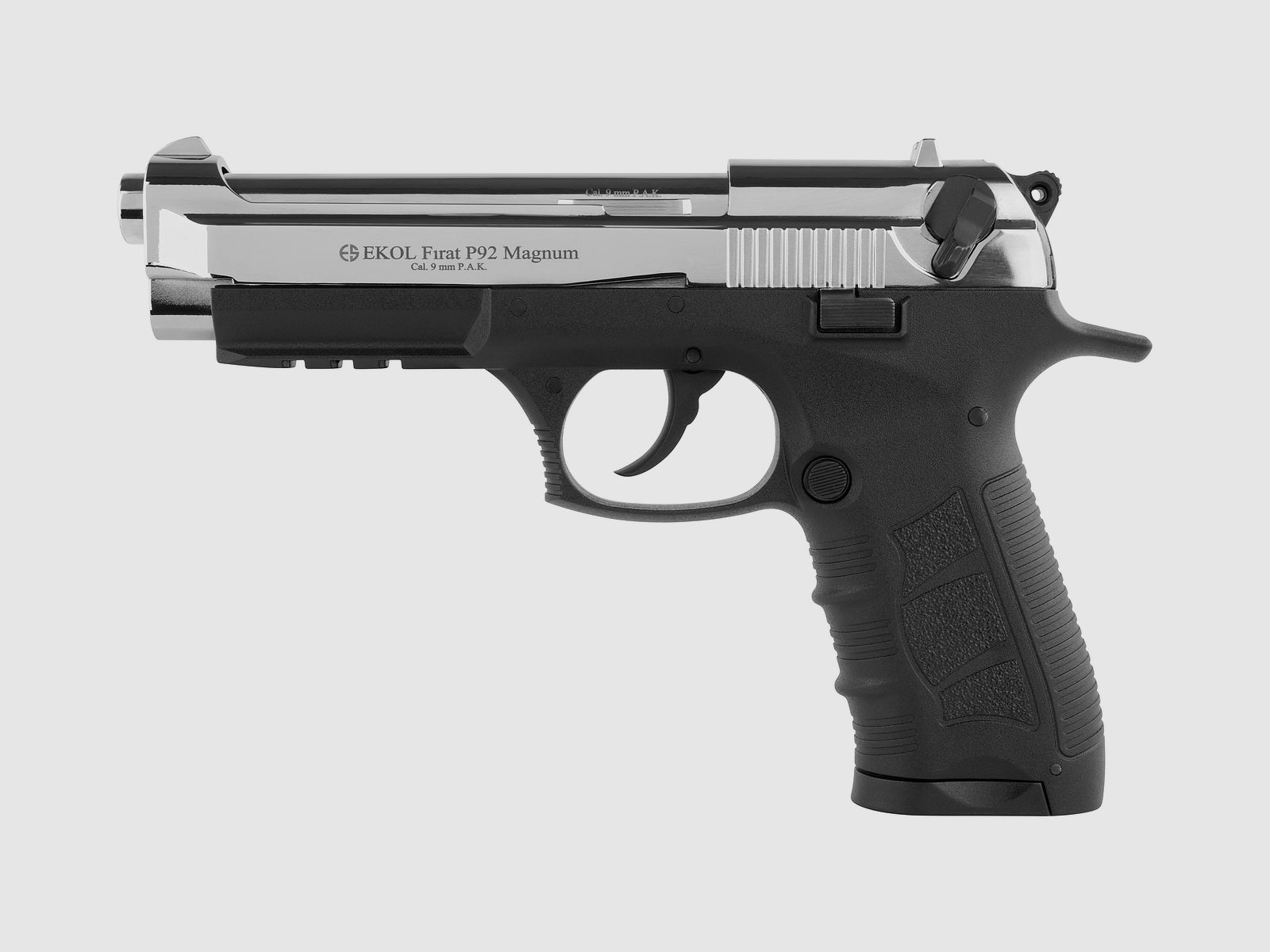 EKOL Firat P92 Magnum Chrom 9mm P.A.K. - Gas Signal