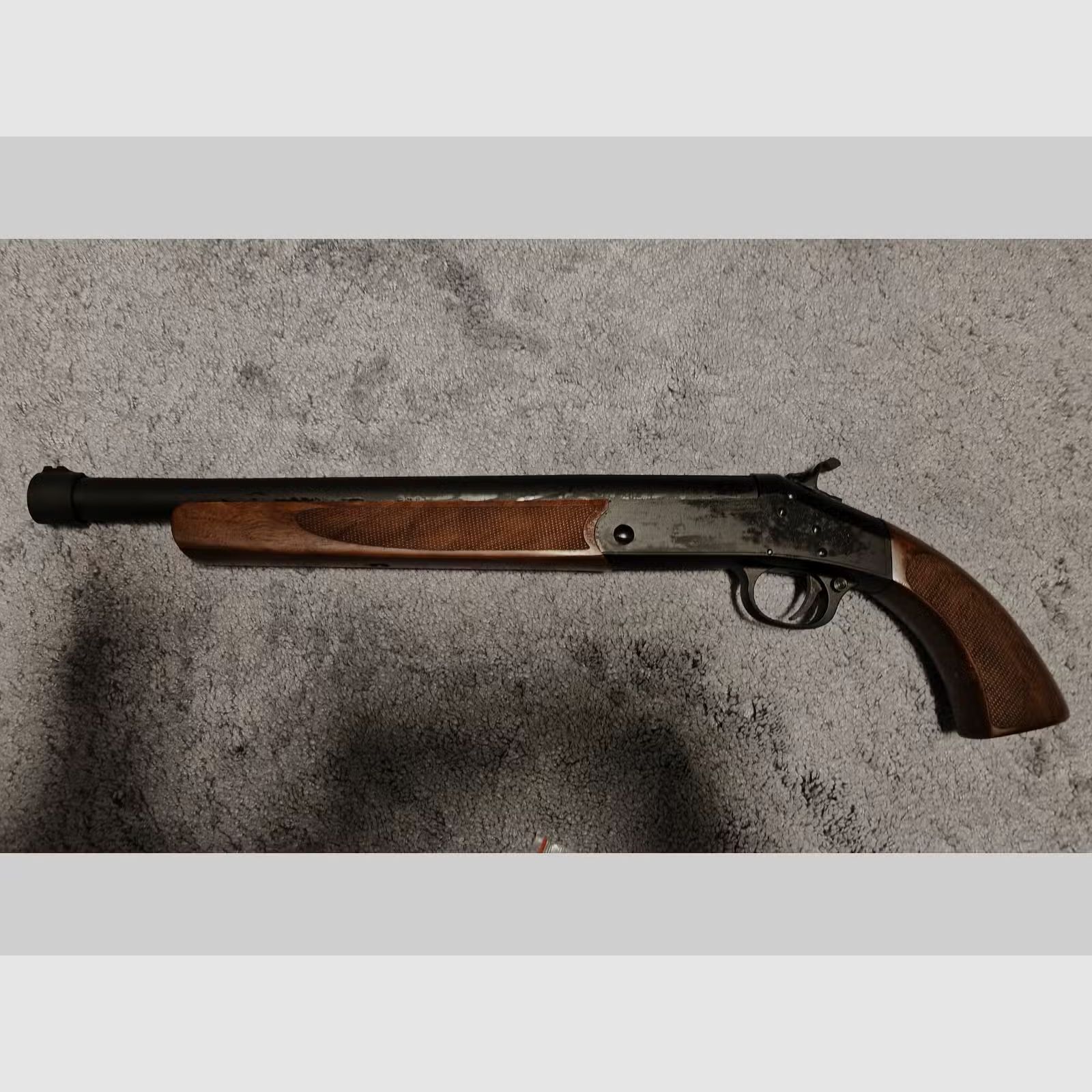 MWM Gillmann VOLLSTAHL One Shot Attack OSA GEWEHR Kaliber .68 Hülsen Auswurf PAINTBALL RAM strzelba F-Version | Jak nowa