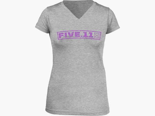 5.11 Tactical Women's Drill Master Shirt kurzarm Heather Grey