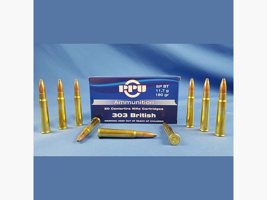 PPU .303Brit. SPBT 180grs 11,7g