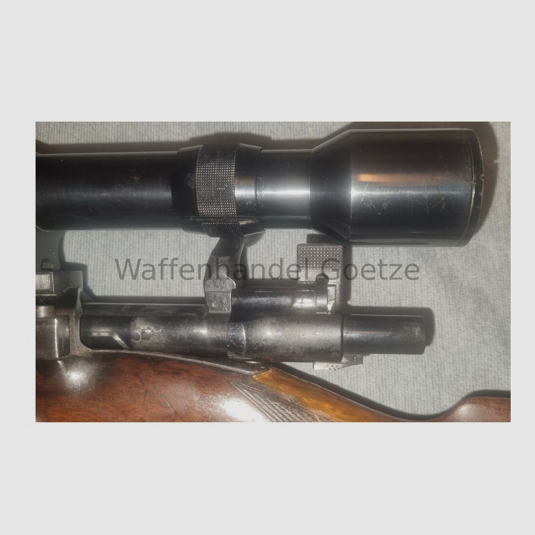 Mauser, elegant conversion in English style, collector's weapon 7x57, image 7 of 7