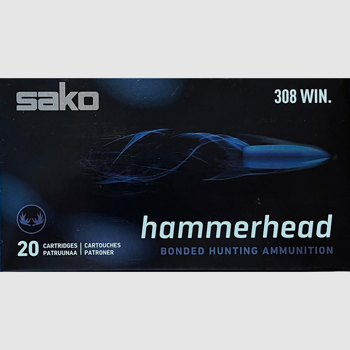 Sako Hammerhead .308Win Bonded Soft Point 180grs - 20 Schuss