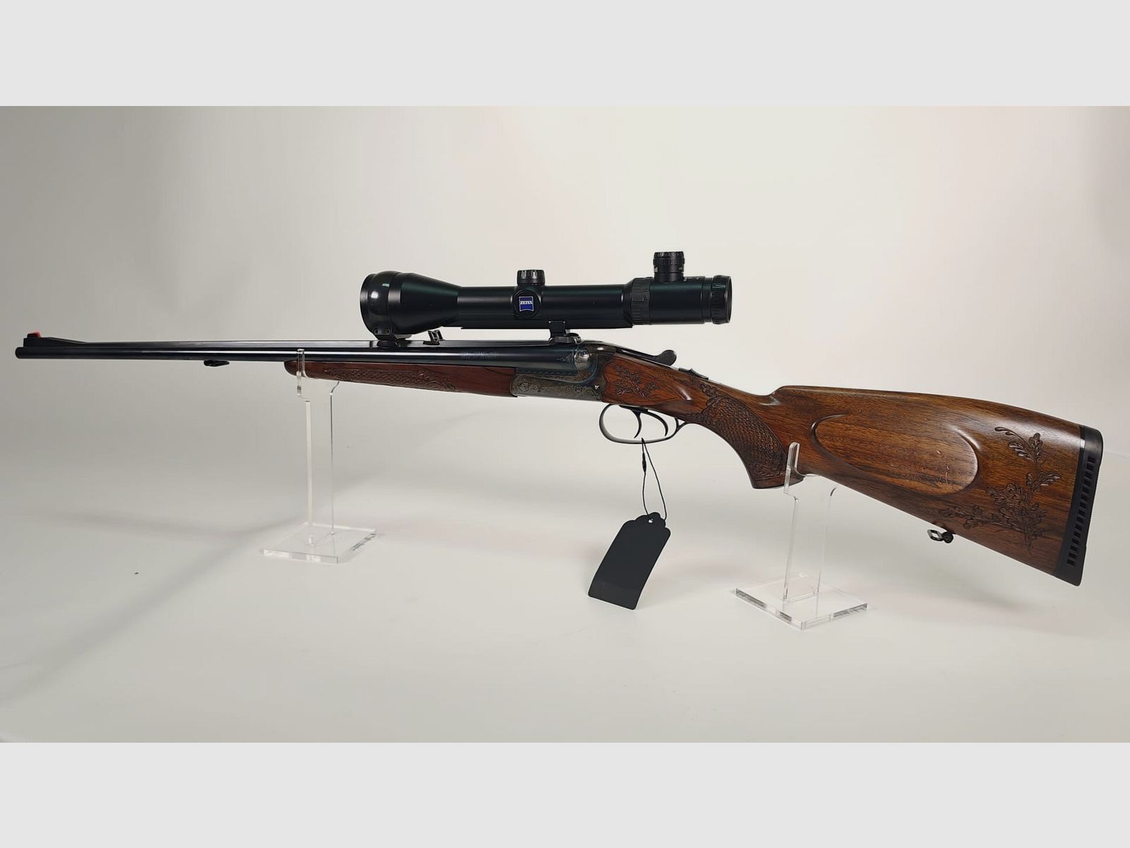 Merkel Doppelbüchse 8x57 JRS incl. Zeiss Varipoint ZM 2,5-10x50 T*, immagine 1 di 9
