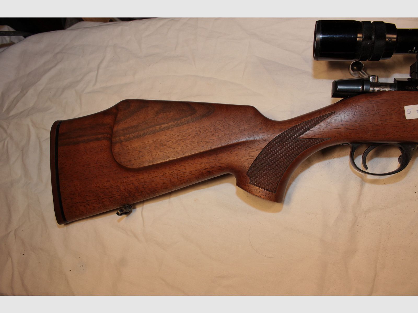 Zolli repeater with left-hand system and left-hand stock.