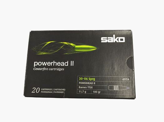 Sako .30-06Sprg. Powerhead II 11,7g 20pcs