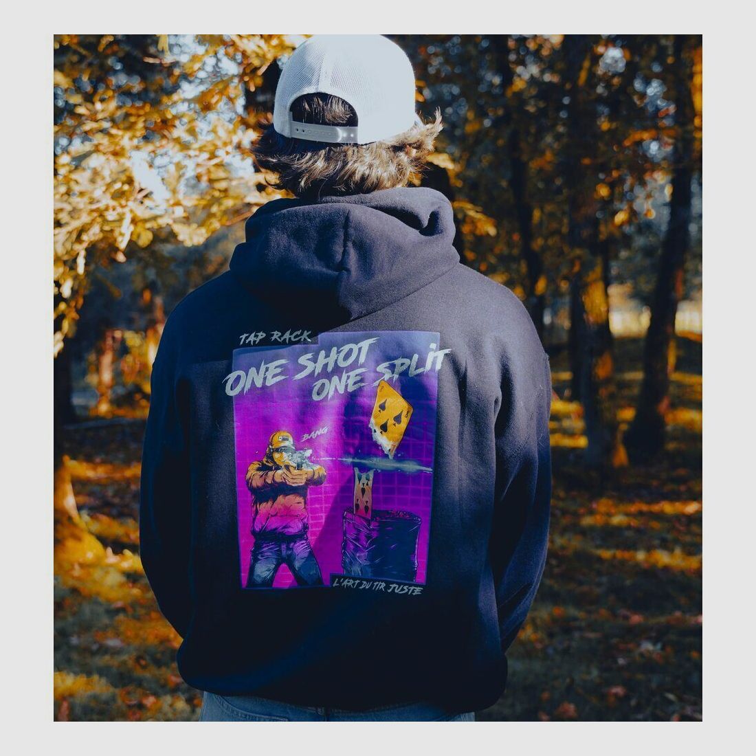 Hoodies L ART du TIR Juste / Design by AMAURY_DISEGN3R, image 3 of 3
