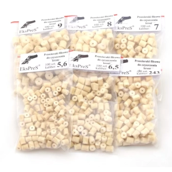 Filzreiniger cal. 8 mm – 100 Stück
