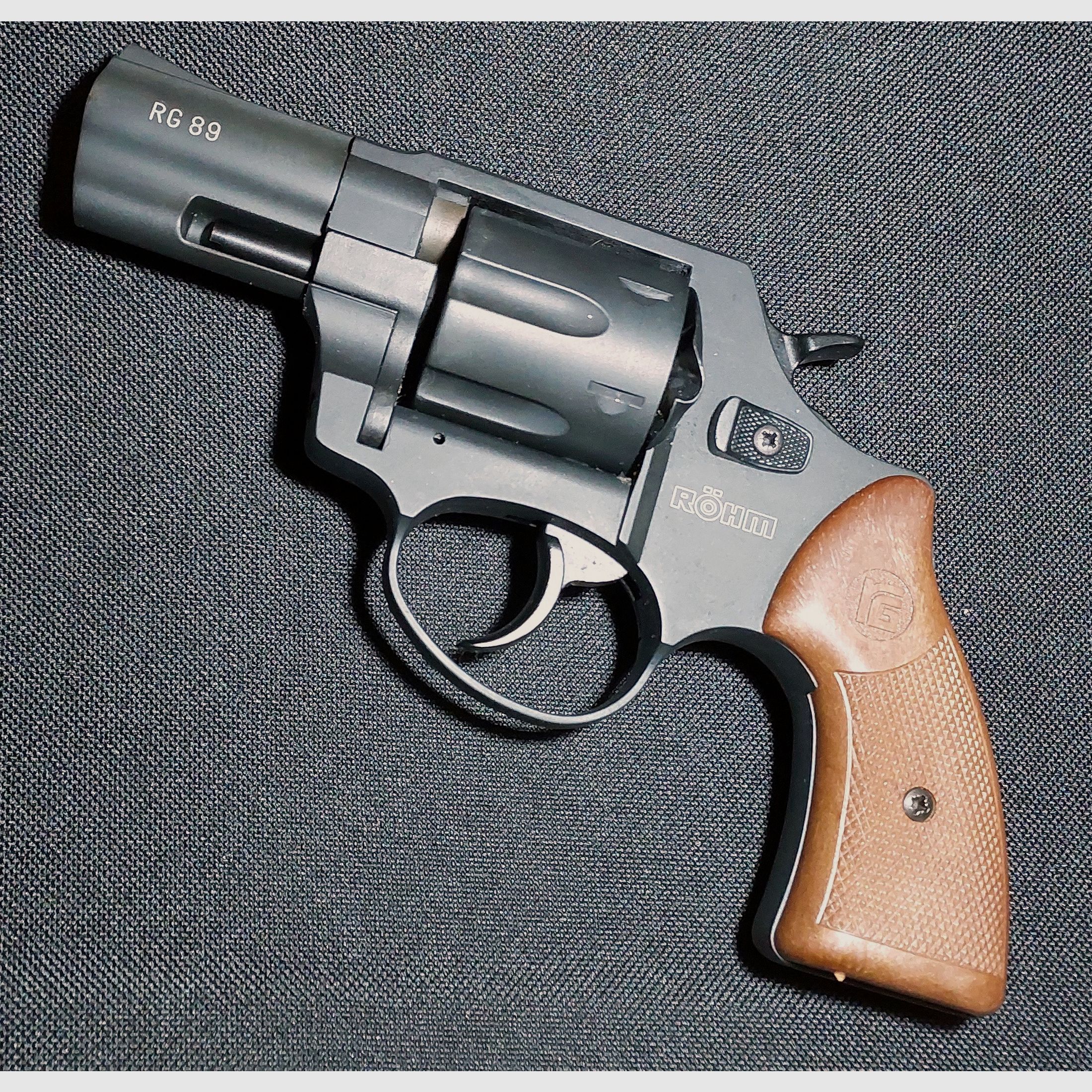 Röhm RG89 blank-firing revolver blued (PTB 976)