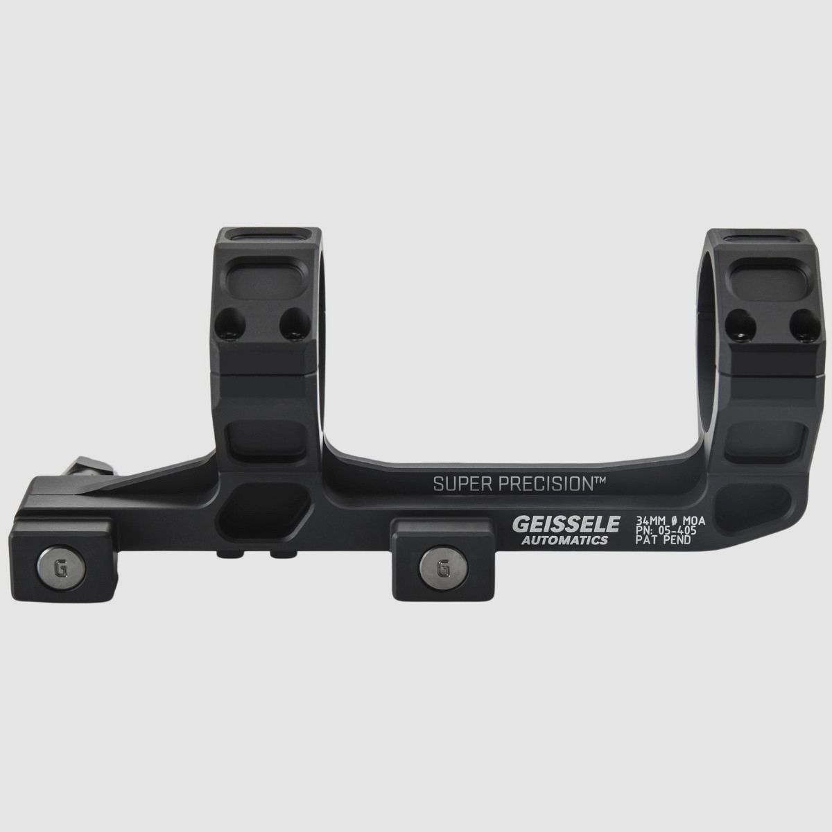 Geissele - montaż Super Precision 34MM wydłużony, czarny - 05-405B, zdjęcie 1 z 8