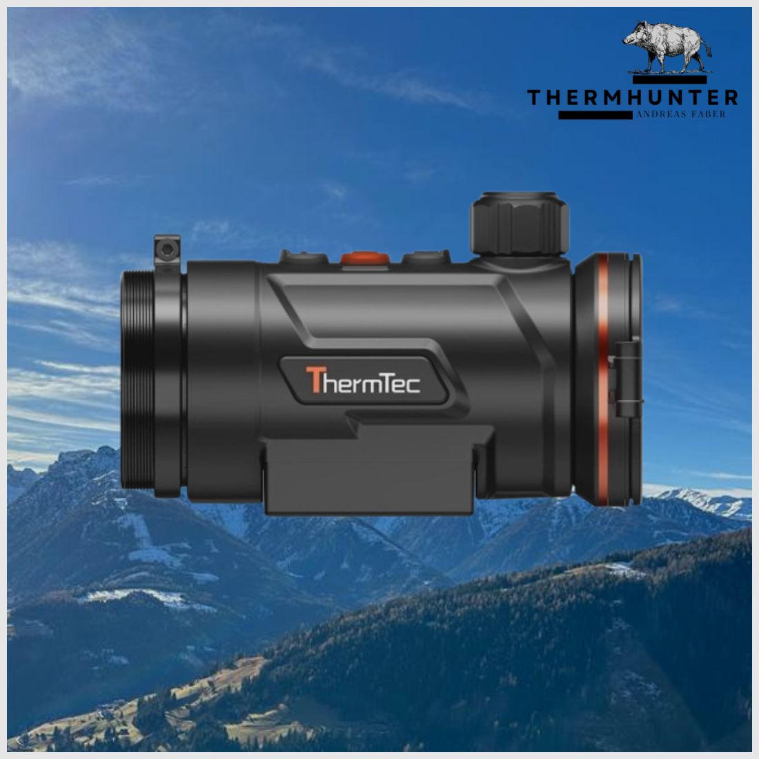 ThermTec Hunt Pro 650 inklusive Adapter Wärmebildvorsatzgerät