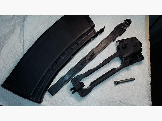Original Izhmash Yunker 4 Magazin komplett, AK74M , Saiga, Yunker, AKM, AK47, AK 47, Russisch