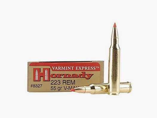 Hornady V-Max 53 gr .223Rem (20 pièces)