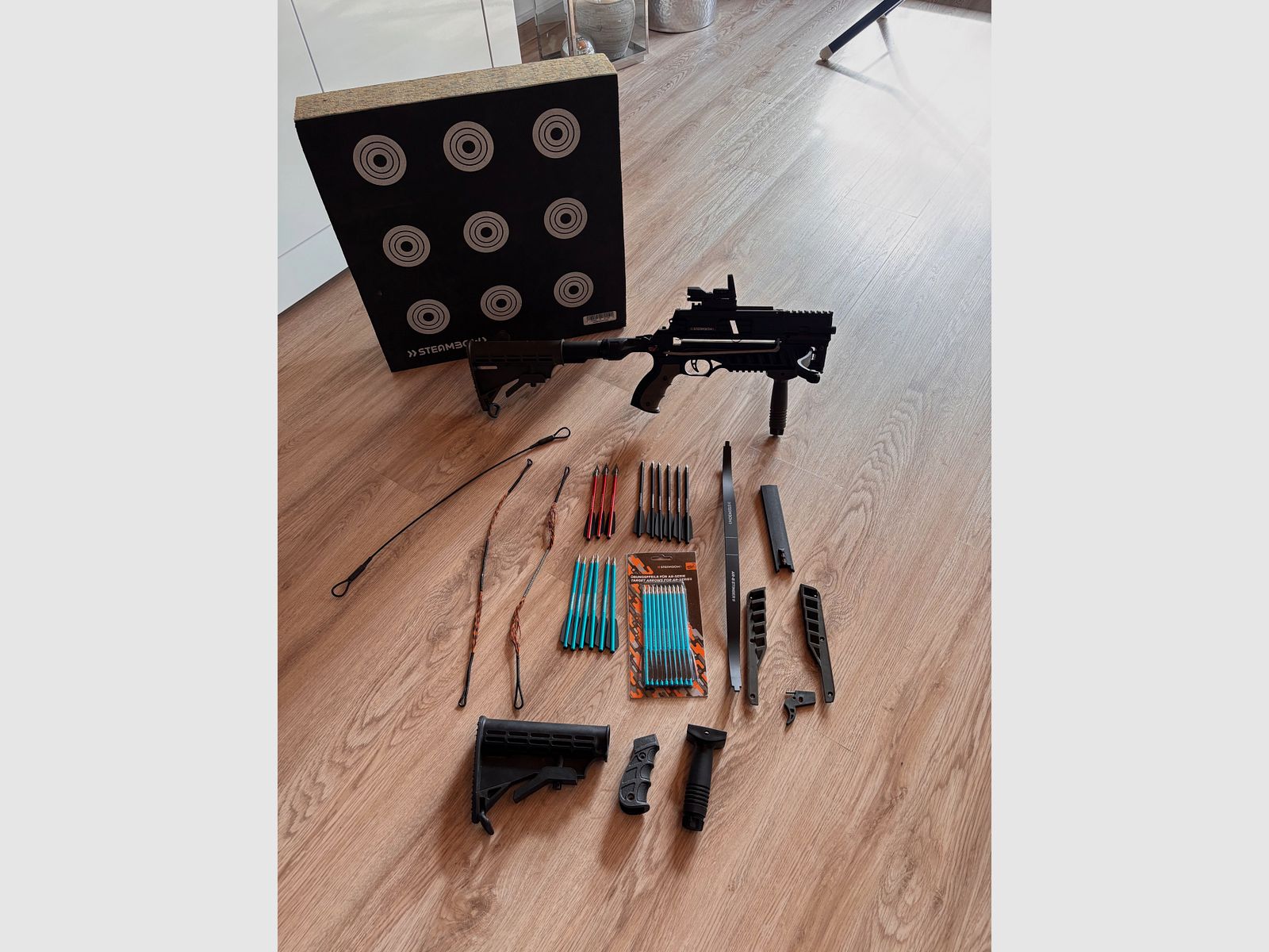 Steambow Stinger 2 AR-6 Tactical 6 disparos + accesorios, imagen 1 de 6