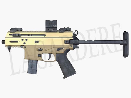 B&T APC9K PRO FALTSCHEIN TAN (SEMI-AUTOMATISCHES STURMGEWEHR)