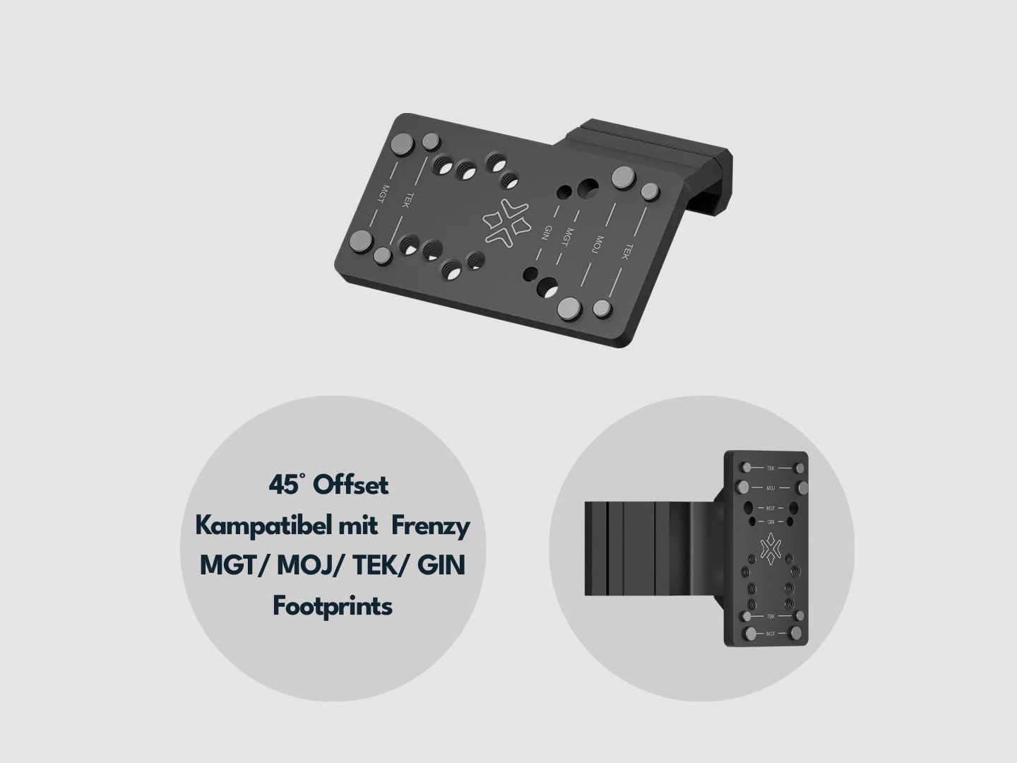 Vector Optics SCFRM-29 Universal 45° Offset Red Dot Sight Mount