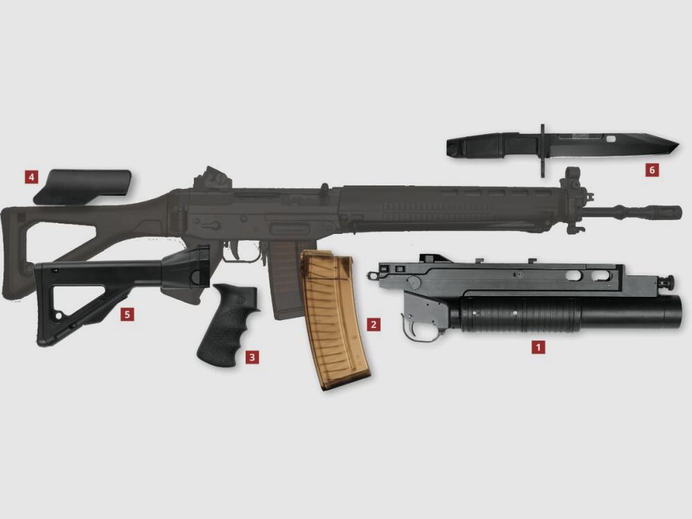 SIG SAUER Swiss Arms SG 550 (PE 90), Bild 2 von 2