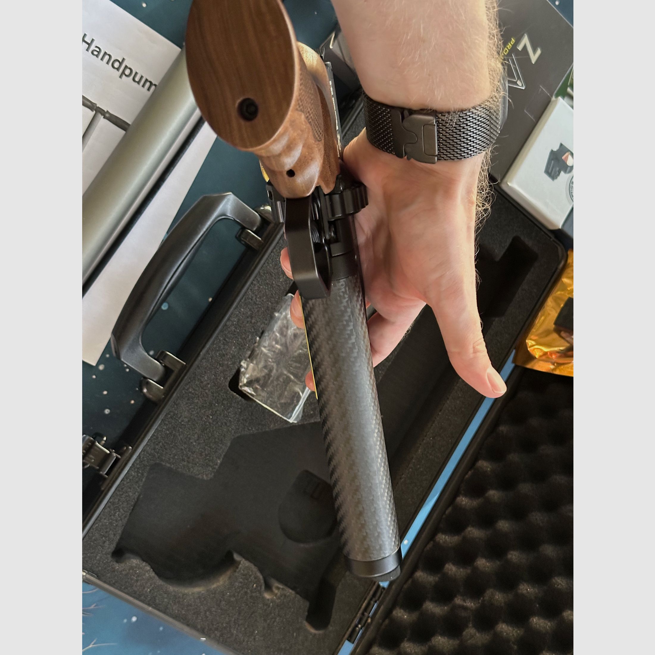 Huben GK1 air pistol (V3+) cal. .25 / 6.35 mm