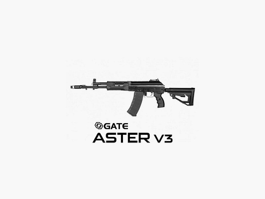 AK12 Essential Steel Version with Gate Aster V3 free from 18 Black | E&L