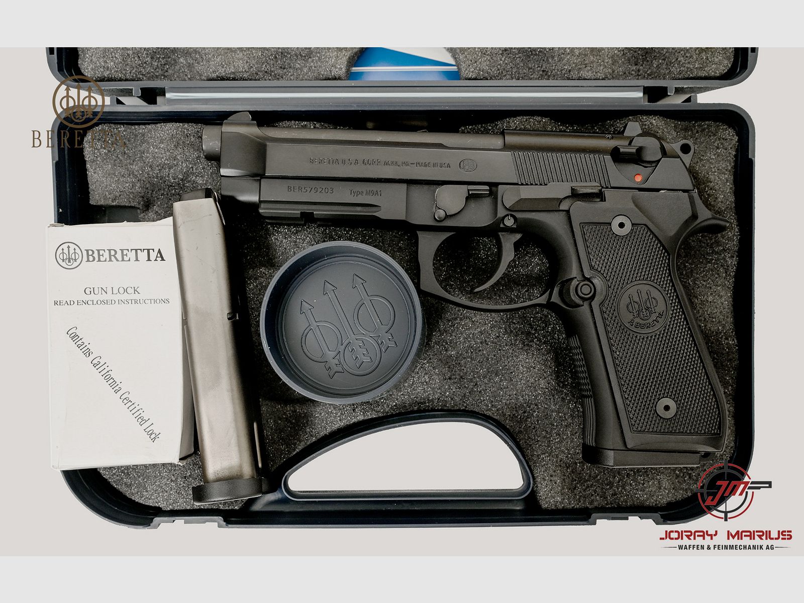 Beretta 92FS 9mm Para, Bild 3 von 3