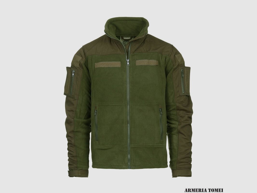 FOSTEX – KOMBAT FLEECE-JACKE GRÜN, Bild 1 von 3
