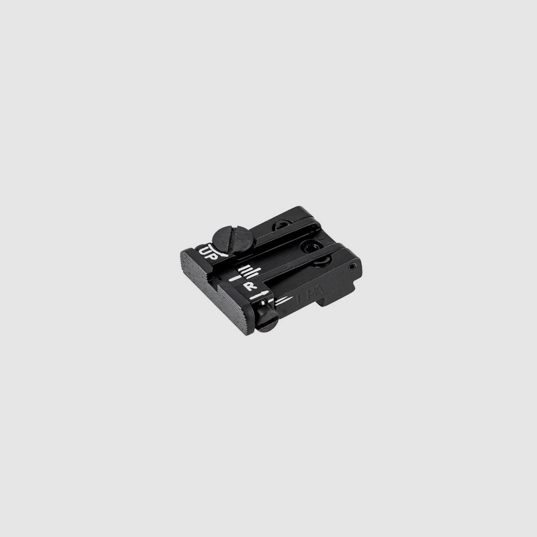 L.P.A. SIGHTS ADJUSTABLE BLACK REAR SIGHT, image 1 of 4