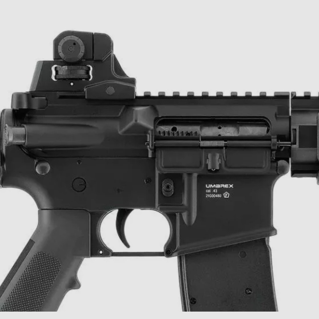 RAM-Sturmgewehr Umarex T4E TM4 RIS Semi-Auto .43 7,5J mit Zielvisier Rotpunkt