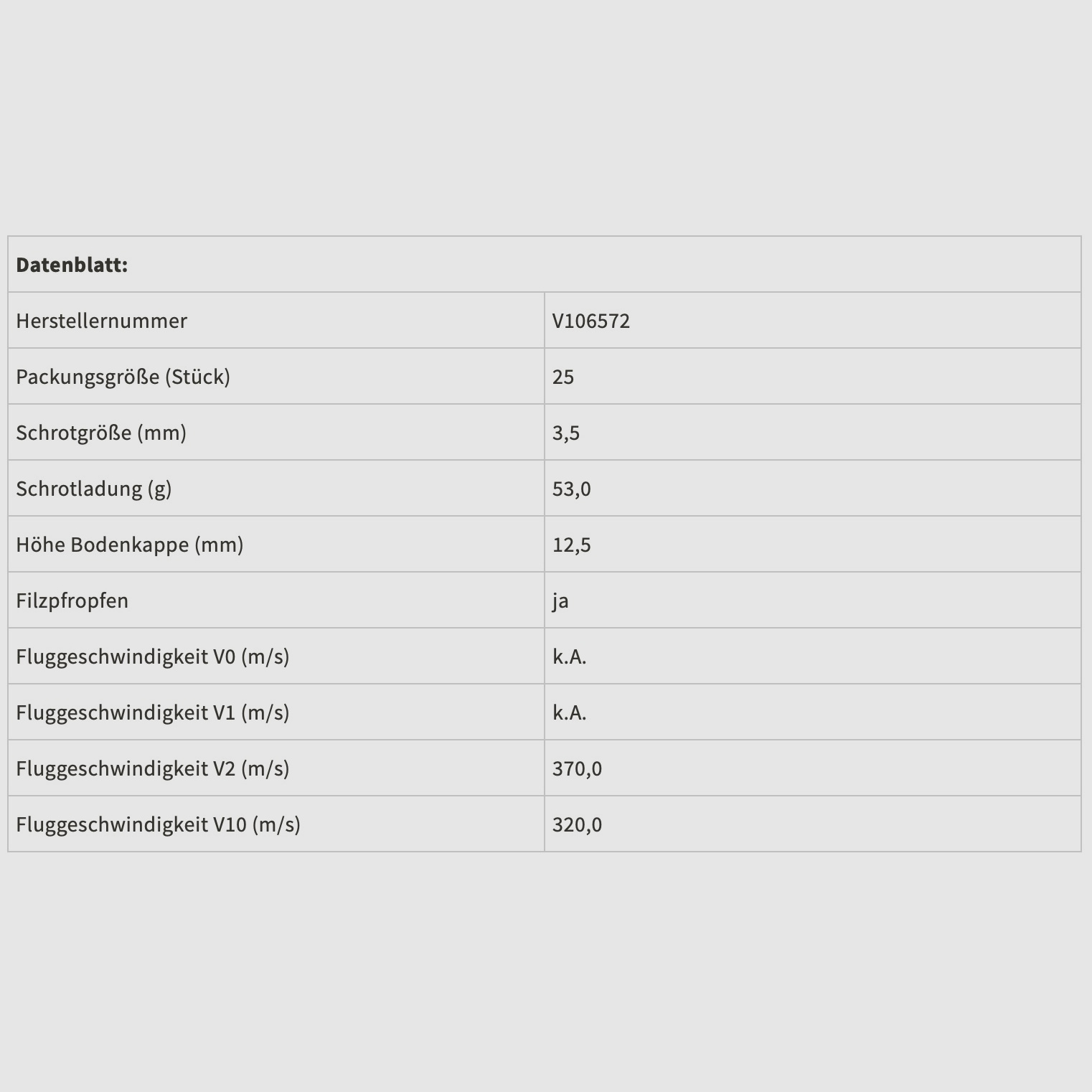 Sellier & Bellot 107452 12/76 Jagd Plastik Magnum 3,5 mm 53g