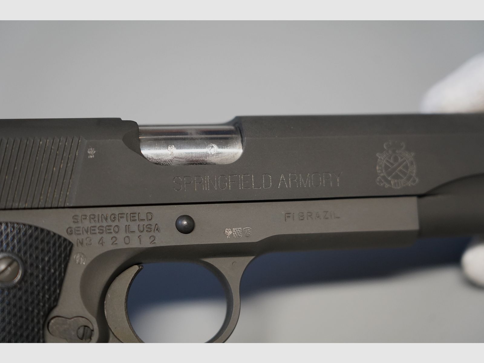 Springfield 1911 A1, .45 ACP, parkérisé, comme MIL-Spec, neuf, absolument rare