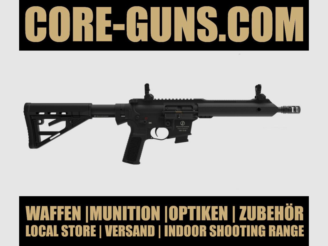 Schmeisser AR15-9 Sport S 10,5" LL Calibre 9mm Luger - Hecho en Alemania El deportivo semiautomático de 9mm. PVP: 2199€
