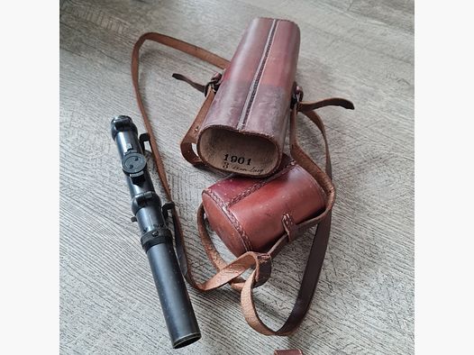Hensoldt Wetzlar Klein-Dialyt 2¾× scope Nr. 38690 z montażem