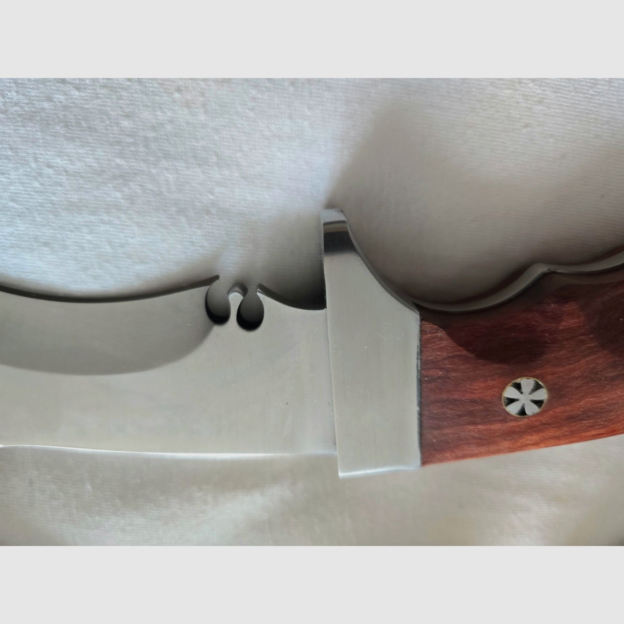 Couteau Kukri Purple Dragon – Couteau robuste pour l'extérieur avec étui en cuir embossé