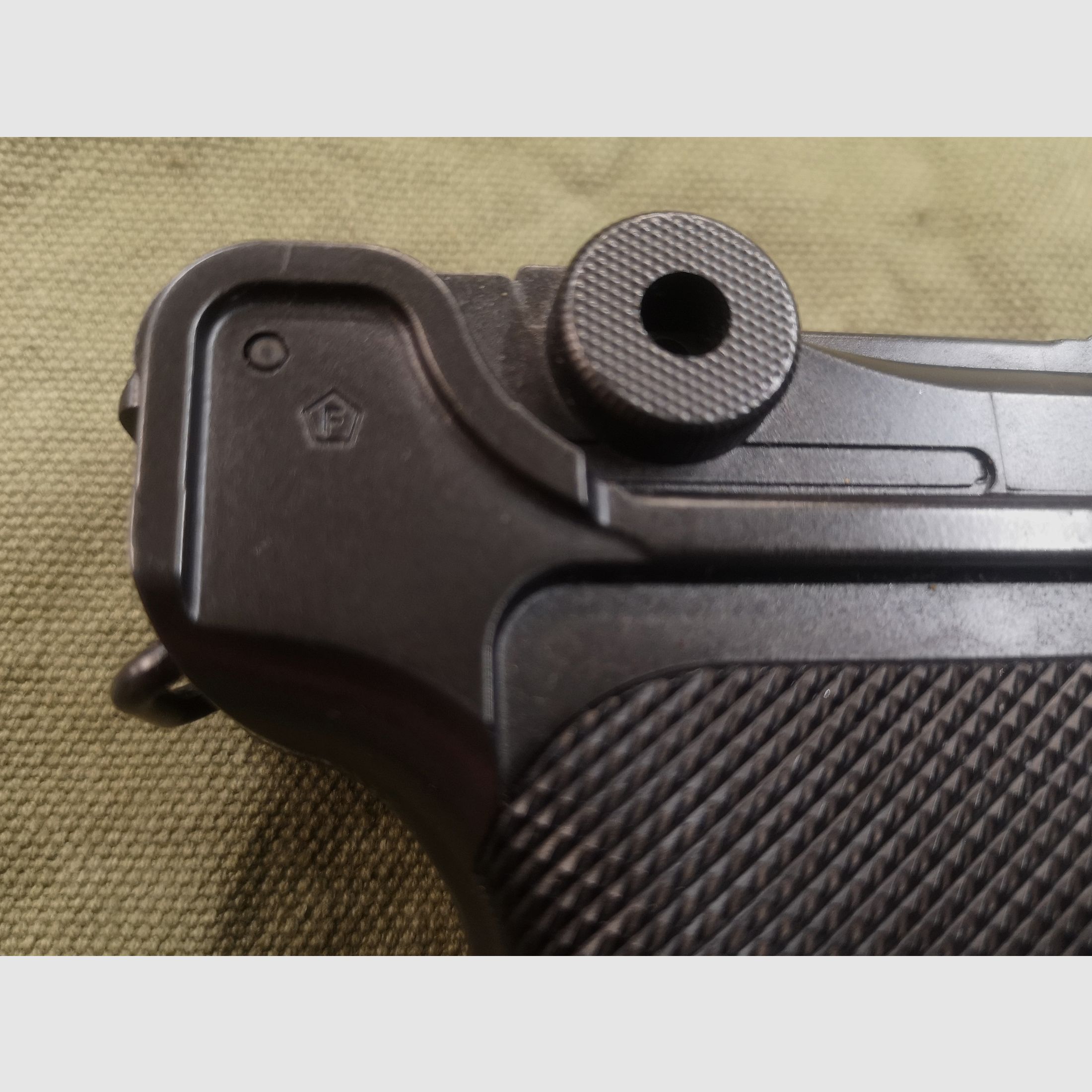Luger 08 Air Gun Legends Ganzmetall