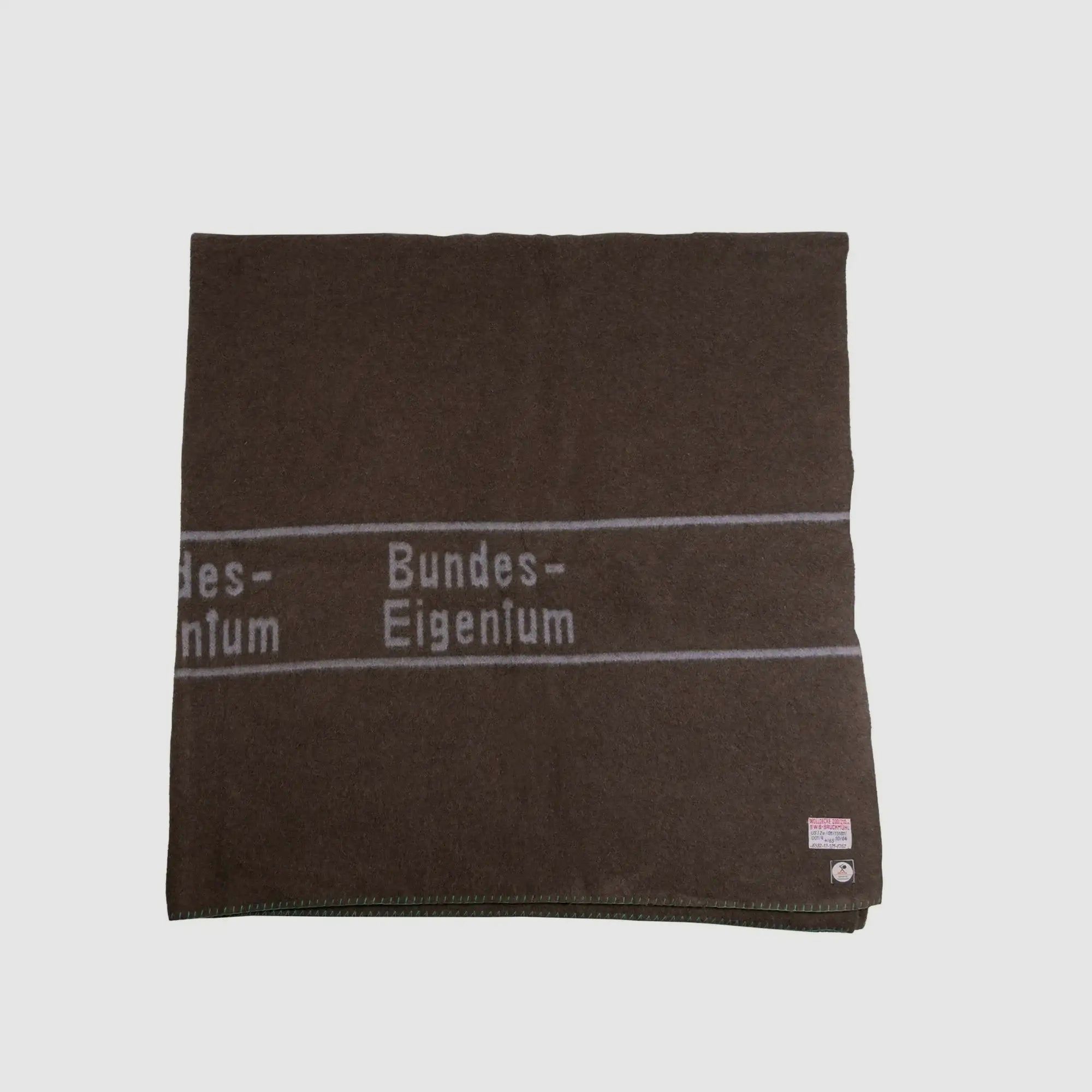 Bundeswehr Oryginalny Bundeswehr Oryginalny Koc Wełniany oliwkowy/brązowy używany
