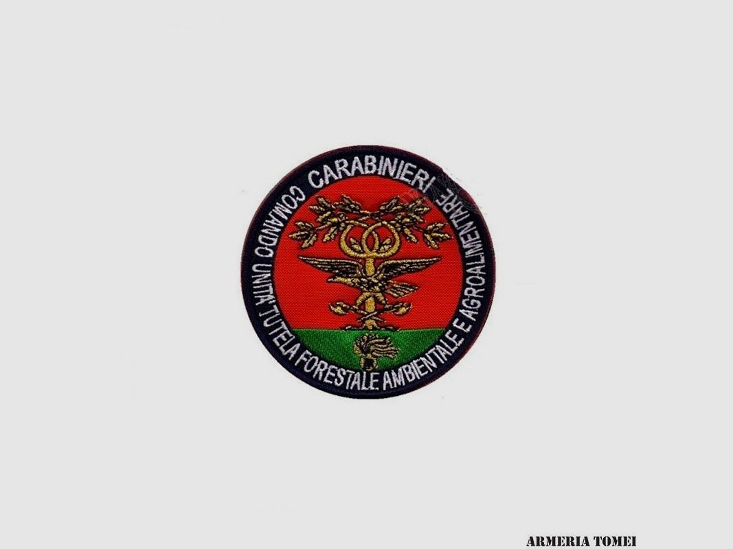 PATCH – OMERALE CARABINIERI FORESTALI 9cm