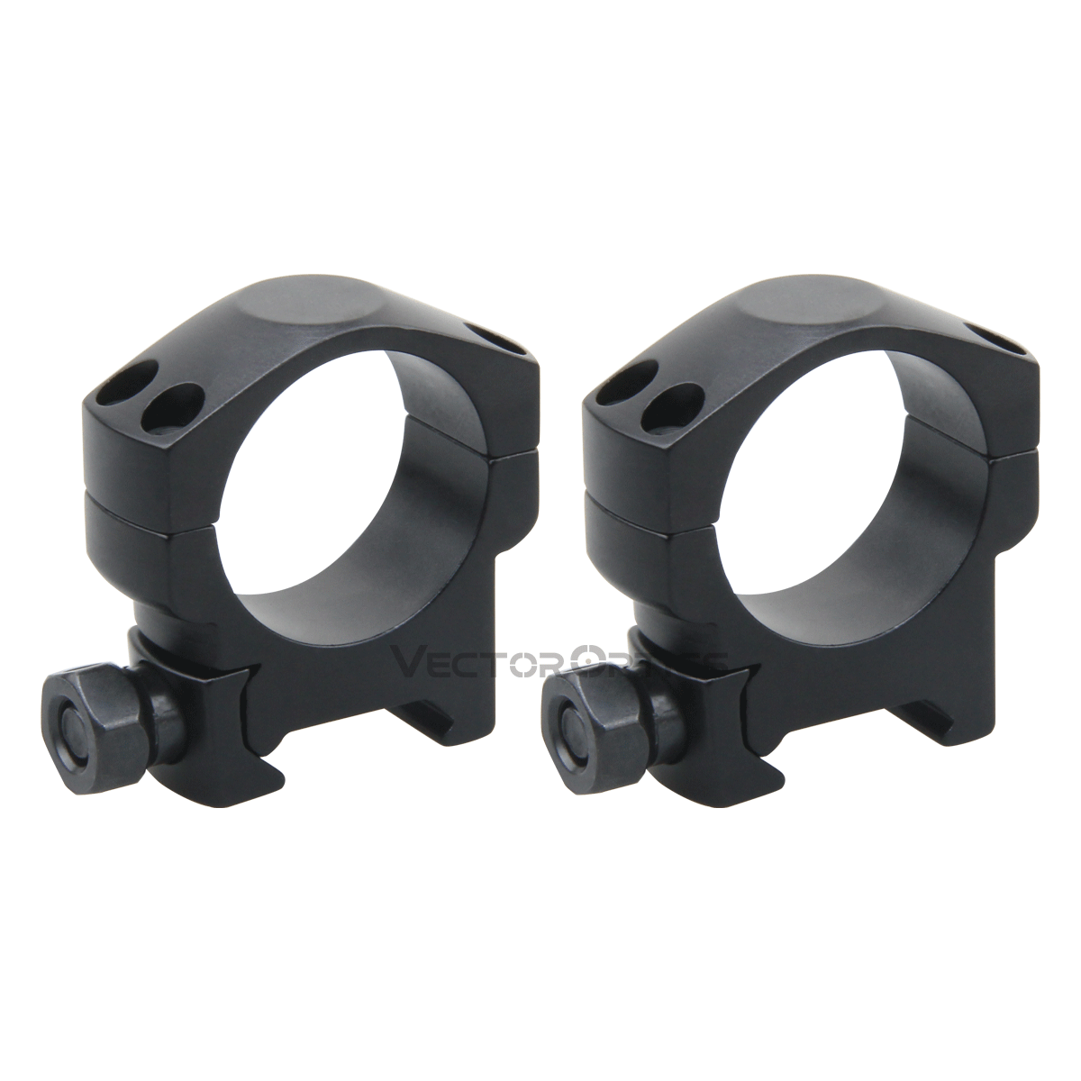 Juego de anillas Vector 30 mm, 0,8», carril Weaver – bajas