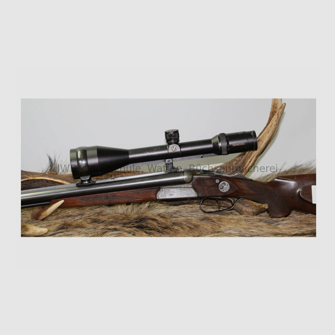 Simson Drilling mit Swarovski Habicht 2,5 - 10 x 56 LA 7x65R;12/70