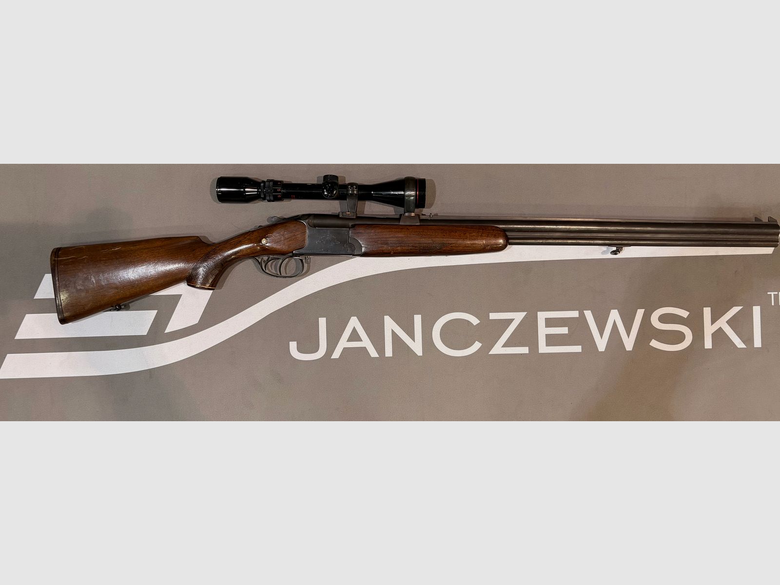Combinatiegeweer IŻ kal. 5,6x52R en 12/70 #1357, afbeelding 4 van 5