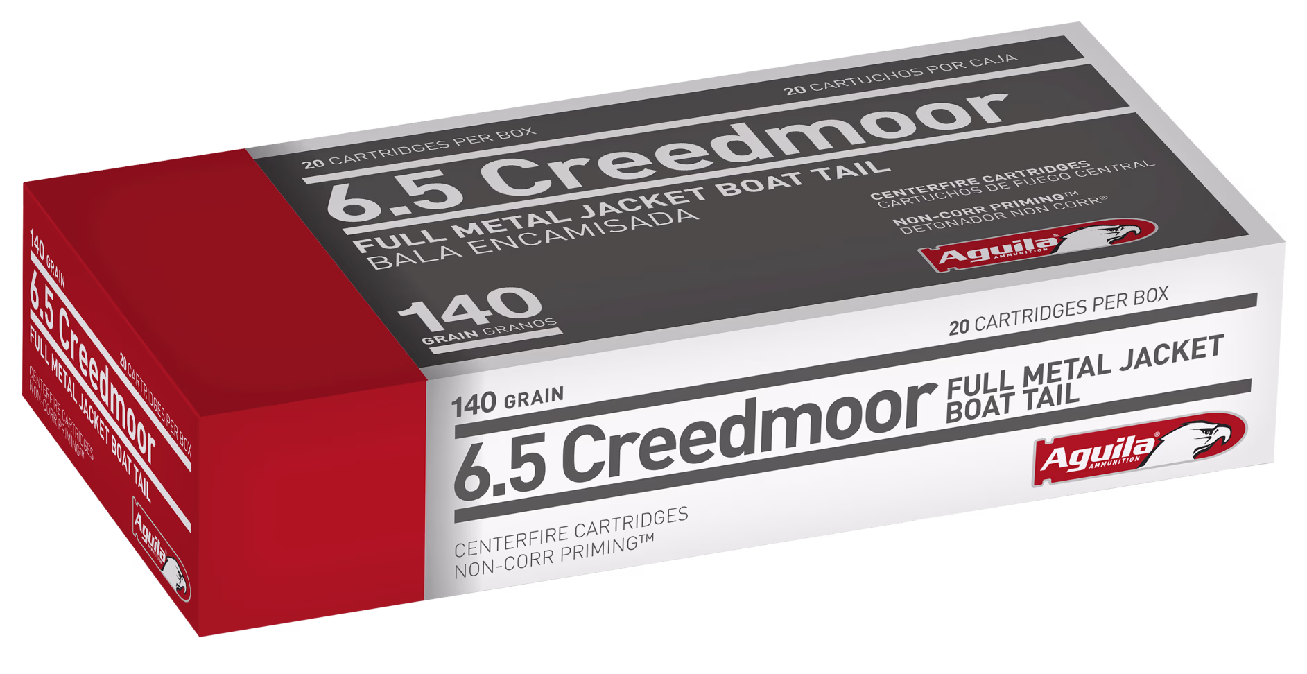 Aguila 6.5 Creedmoor 140 Grain Rifle Ammo