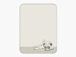 Decke Jaquard Mod.Mops - von Ibena