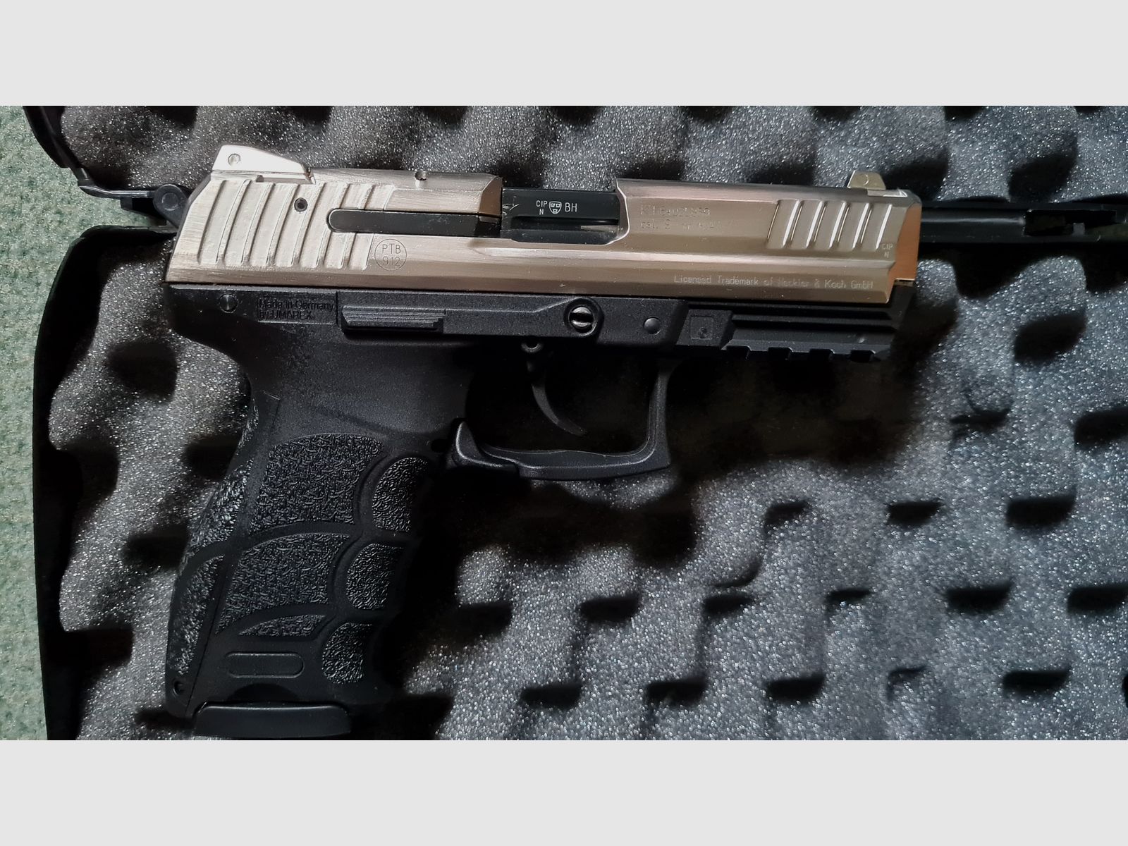 H&K P30 Chrom - 9mm PAK