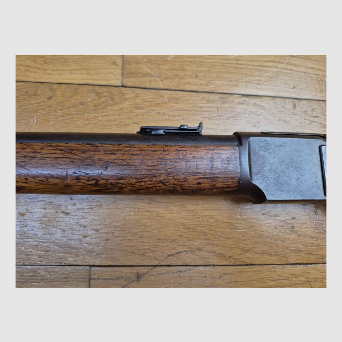 Sehr schöne und seltene Winchester 1873 Saddle Rifle – Kaliber 44 WCF / 44-40 – Waffe der Eroberung des Westens von 1885 – Seltene Waffe in einem außergewöhnlichen Zustand! TBE+++, Bild 36 von 40