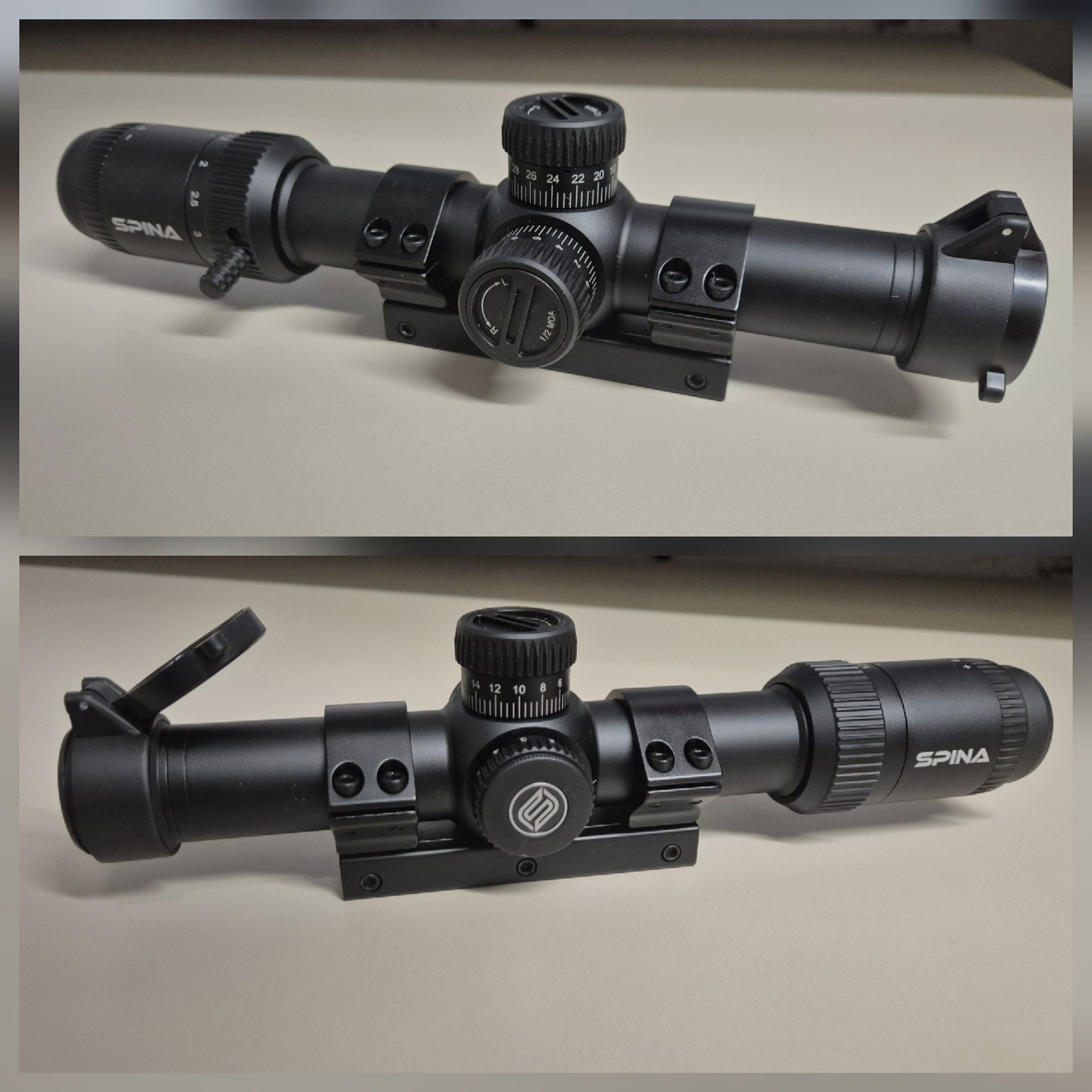 Telescopio de mira Spina Optics 1.2-6x24