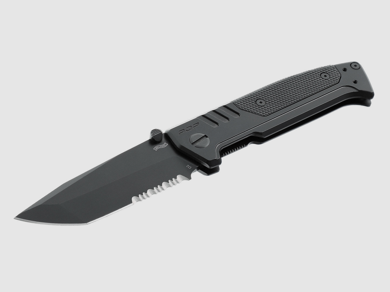 Umarex 5.0898 Messer Walther PDP Steel Frame Tanto Folding Knife BLK-BLK-SE, Bild 2 von 3
