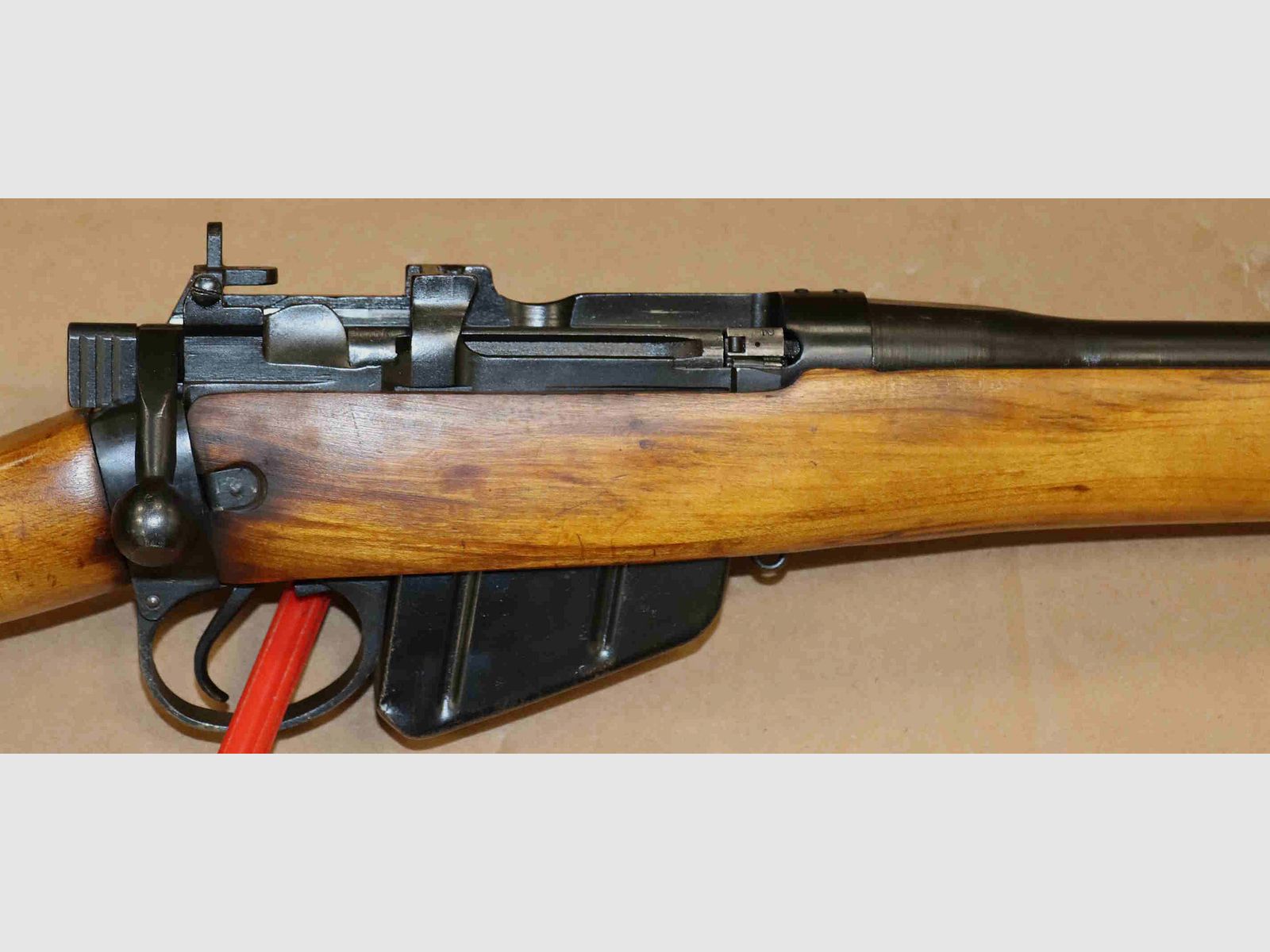 Enfield Rifle Model N°4 MKI Long Branch Sporterized Caliber 303BR, image 9 of 13