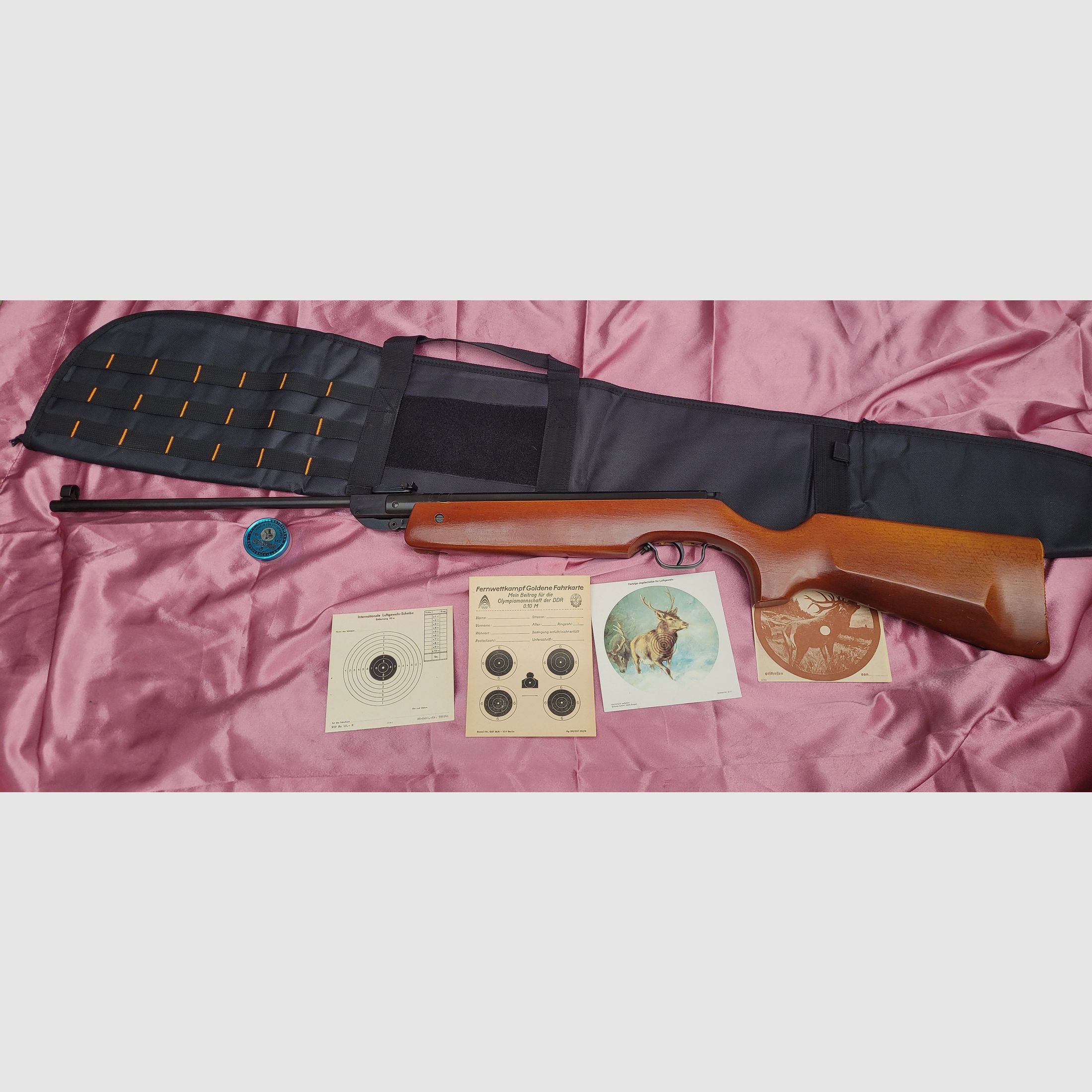 Haenel Luftgewehr Knicker Modell 303 mit Sportschaft