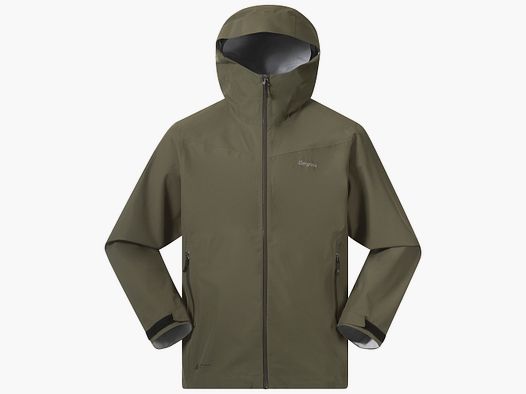 Bergans Essentials 2.5L Shell Jacket Men Dark Green Mud L