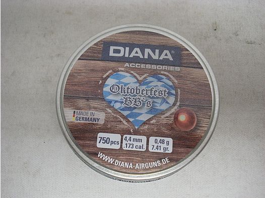 4,4 mm pallini rotondi rivestiti di rame - scatola a750, 0,48g/7,41gr piombo