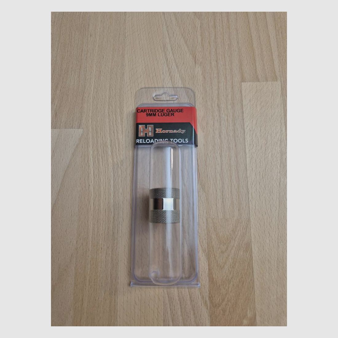 Patronenlehre Hornady Cartridge Gauge 9mm Luger (.355), #380701, NEU